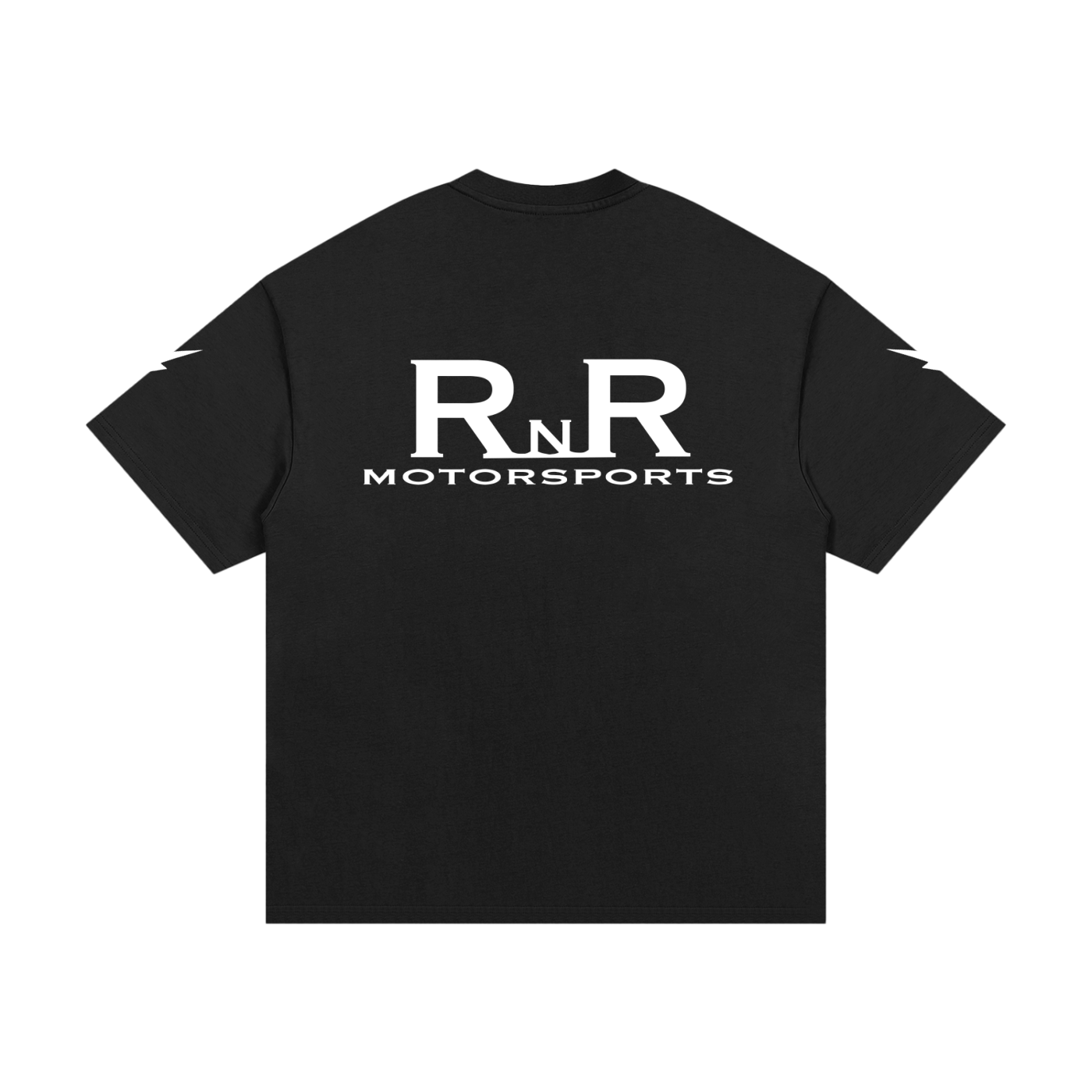 RNR Lightning Bolt Heavyweight T-Shirt - BLACK