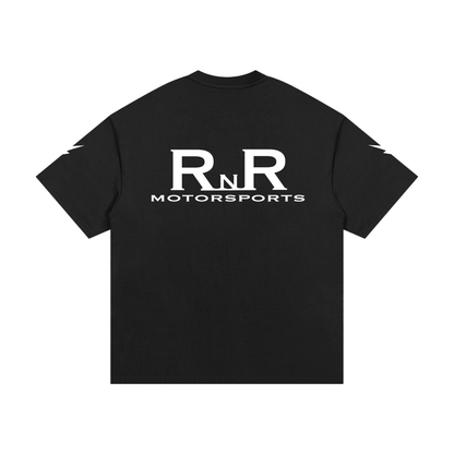 RNR Lightning Bolt Heavyweight T-Shirt - BLACK