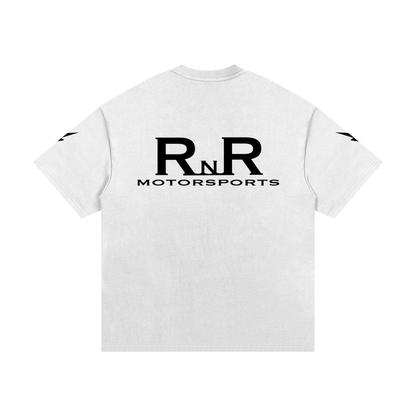 RNR Lightning Bolt Heavyweight T-Shirt - WHITE