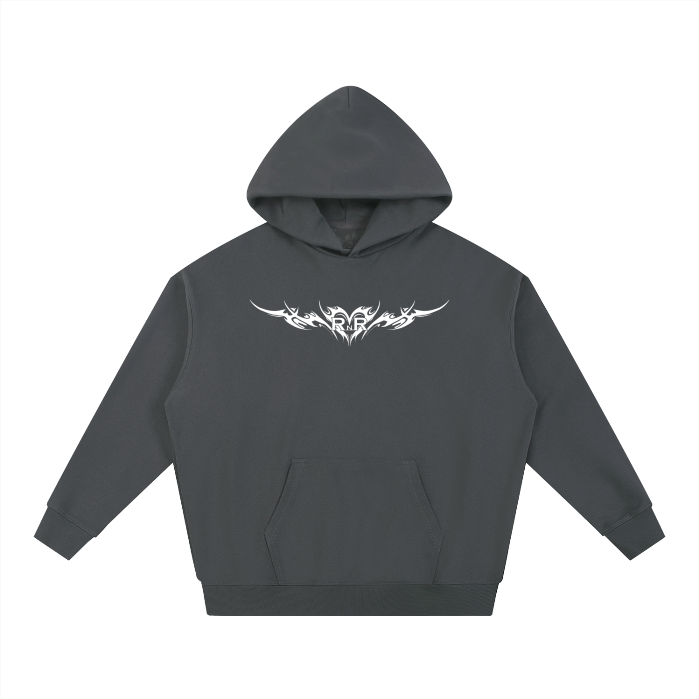 Valentines 2 Heavyweight Hoodie  - BLACK/GRAY