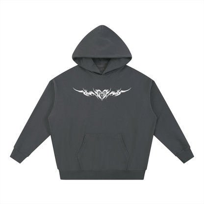Valentines 2 Heavyweight Hoodie  - BLACK/GRAY
