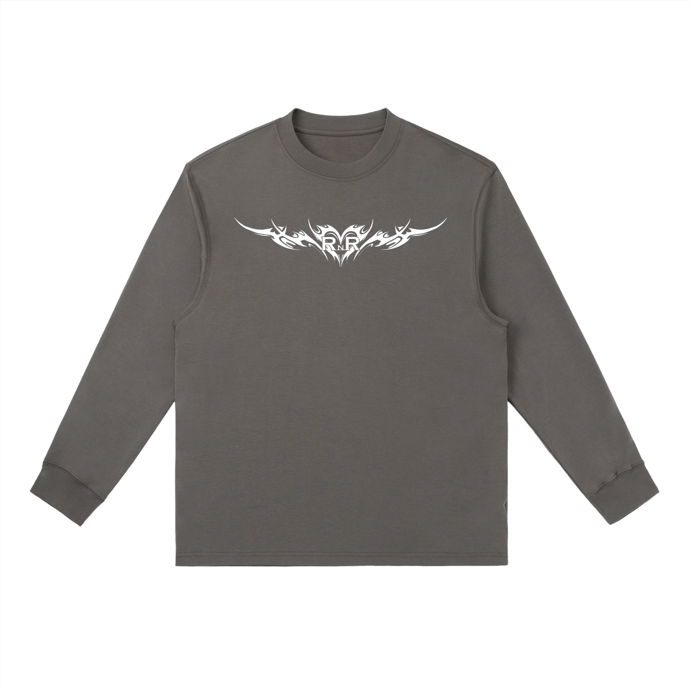 Valentines 1 Long-Sleeve T-Shirt - BLACK/GRAY