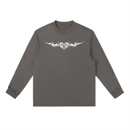 Valentines 1 Long-Sleeve T-Shirt - BLACK/GRAY