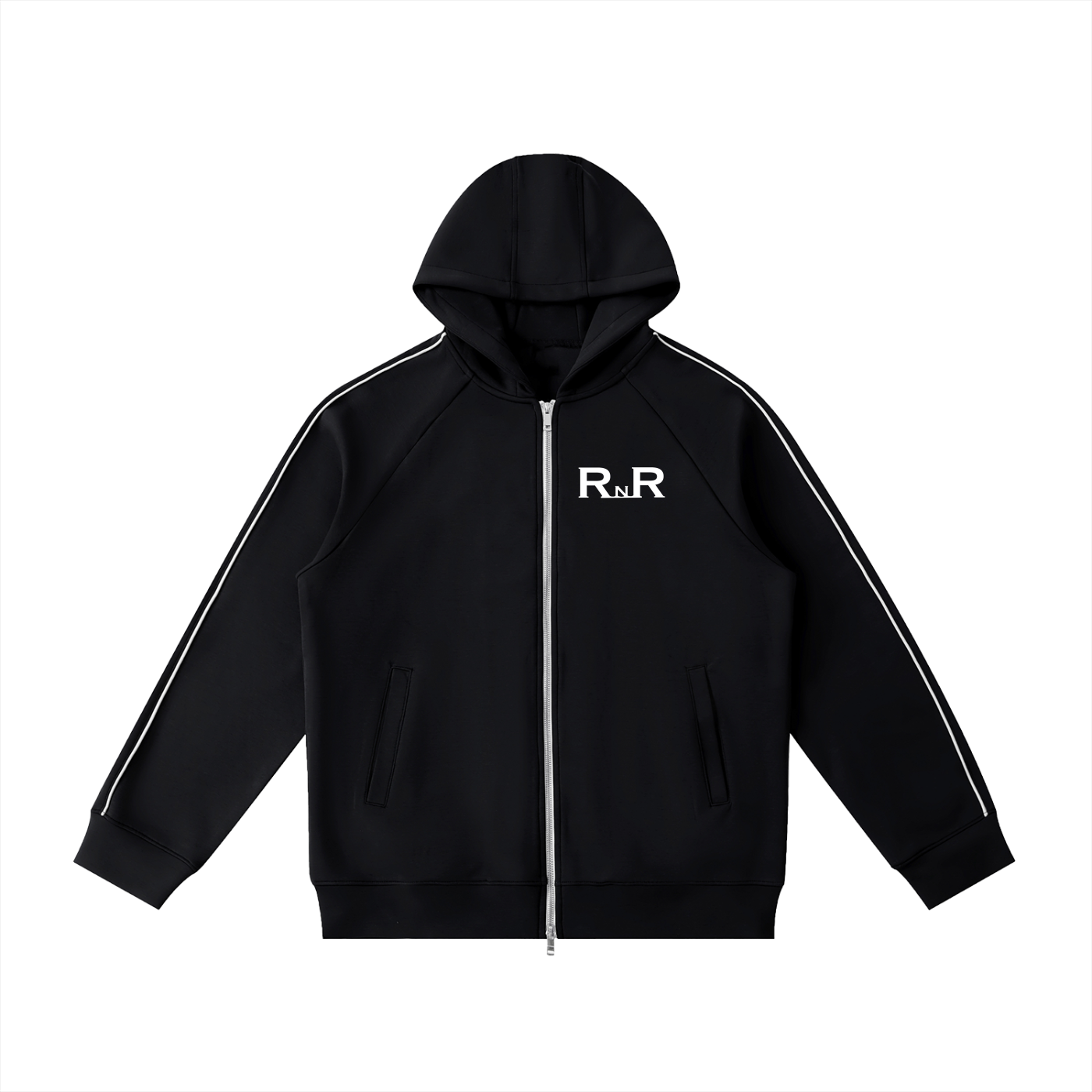 Heavyweight Valentines 2 Zip Up - BLACK